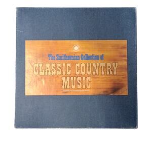 The Smithsonian Collection of Classic Country Music 8 Cassette box set 1920-1975